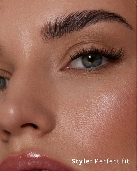 Cluster Wonder Lash Starterkit med verktyg – DIY fransförlängning med segment i flera längder för naturlig och skräddarsydd look hemma