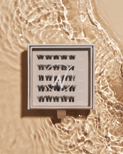 Lösögonfransar hemma för fest – Girl Night Clusters ger intensiv look med fransförlängning utan salong