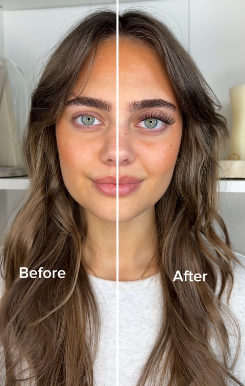 Bae Licious wispy wet look fransar från ByWonderLash, luftig textur och glansig finish för en modern och mjuk ögonlook hemma